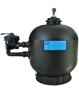 Фильтр Minder QS25 d650 мм с боковым вентилем 1 1/2", 16 м3/ч