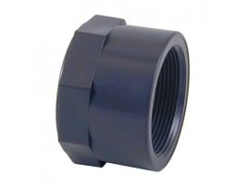 ПВХ заглушка 1-1/2 в.р