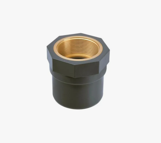 ПВХ переход 25 х 3/4″ в.р (металлизированный)
