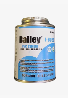 Клей Bailey PVC 3011 clear (237 ml) для трубы до 200мм