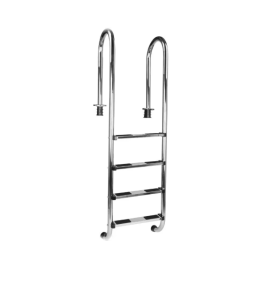 Лестница набортная DVN MU-415 4 ступени SS304