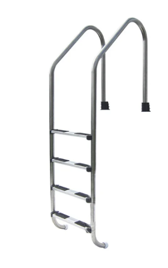 Лестница забортная DVN SL-415 4 ступени SS304