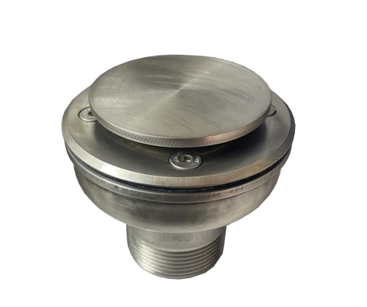 Возвратная форсунка пылесосная НЕРЖ (стеновая под пленку)