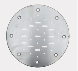 Решетка для донника НЕРЖ под гейзер комби.отверстия