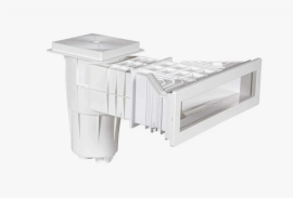 Скиммер модель: EM0180-SV (под алькор15l) slim