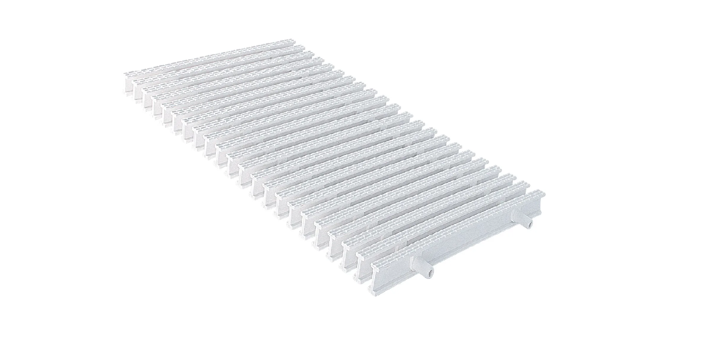 Переливная решетка «блок» 200х25мм BLKF-01