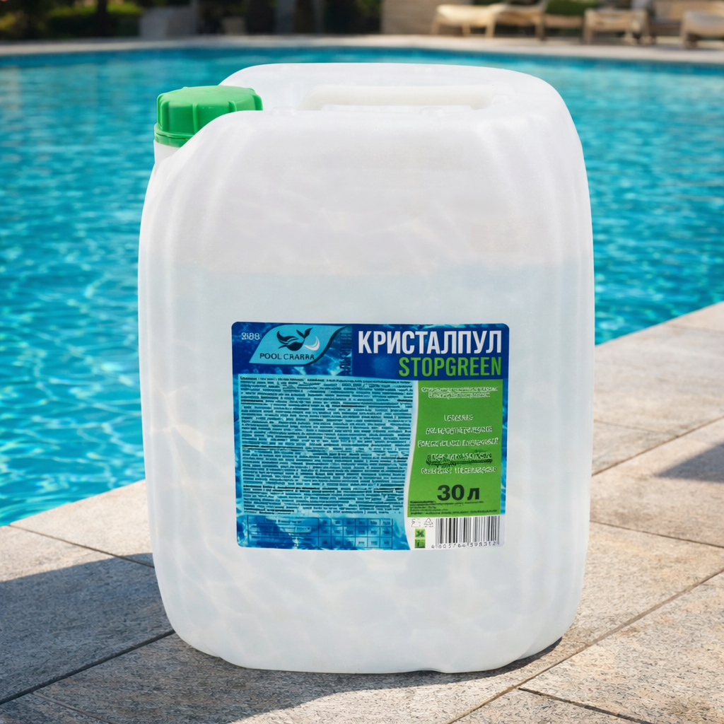 Альгицид Кристалпул Stopgreen 30л